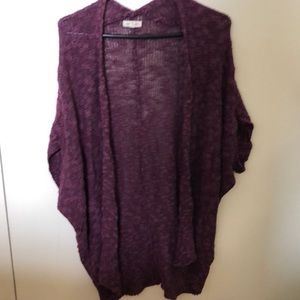 Short sleeve cardigan